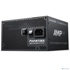 PHANTEKS AMP GH 850W (80 Plus Gold, ATX 3.1, PCIe 5.1, APFC, 120mm Fan, Fully Modular, Black) / PH-P850GH_BK01