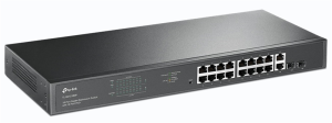 коммутатор TP-Link TL-SG1218MP, 18-Port Gigabit Rackmount Switch with 16-Port PoE+, 250 W