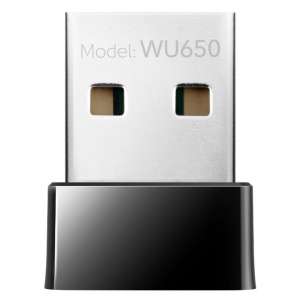 Адаптер беспроводной связи (Wi-Fi) CUDY AC650 Wi-Fi Mini USB Adapter 650Mbps Wi-Fi USB Adapter, Mini Size, 433Mbps at 5GHz + 200Mbps at 2.4GHz, Nano S