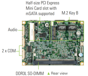 Одноплатный компьютер PICO318PGGA-N4200, процессор Intel® Pentium® N4200 (1.1 до 2.5 ГГц, 2Mб, 6Вт), DDR3L-1867 МГц, до 8Гб, 1 x M.2 Key B (SATA, USB
