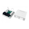 Аксессуары Hyperline Hyperline SB1-2-8P8C-C5e-WH Розетка компьютерная RJ-45 (8P8C), категория 5e, двойная, внешняя, Dual RJ-45 (8P8C), категория 5e, д