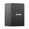 NTSS Шкаф настенный телекоммуникационный NTSS W 15U 600х600х770мм, 2 профиля 19, дверь сплошная металл, боковые стенки съемные, разобранный, черный RA