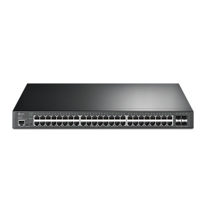 Коммутатор TP-Link Коммутатор/ JetStream 48-Port Gigabit and 4-Port 10GE SFP+ L2+ Коммутатор TP-Link Коммутатор/ JetStream 48-Port Gigabit and 4-Port 10GE SFP+ L2+
