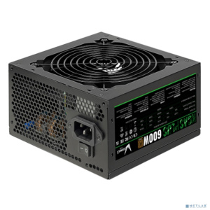 Formula KCAS-600 PLUS { 80+ bronze (24+4+4pin) APFC 120mm fan 7xSATA RTL}(4713105962659) (ex Aerocool)