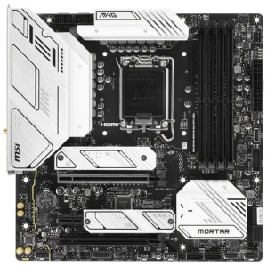 MSI MAG B760M MORTAR MAX WIFI DDR4 RTL {Soc-1700 Intel B760 4xDDR4 mATX AC`97 8ch(7.1) 2.5Gg+HDMI+DP} MSI MAG B760M MORTAR MAX WIFI DDR4 RTL {Soc-1700 Intel B760 4xDDR4 mATX AC`97 8ch(7.1) 2.5Gg+HDMI+DP}