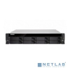 QNAP TS-883XU-RP-E2124-8G Сетевой RAID-накопитель, 8 отсеков 3,5"/2,5", 2 порта 10 SFP+, стоечное исполнение, 2 блока питания. Intel Xeon E-2124 3,3 Г