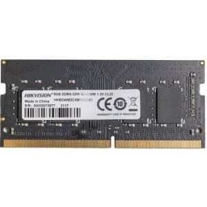 Память DDR4 8Gb 3200MHz Hikvision HKED4082CAB1G4ZB1/8G RTL PC4-25600 CL22 SO-DIMM 260-pin 1.2В Память DDR4 8Gb 3200MHz Hikvision HKED4082CAB1G4ZB1/8G RTL PC4-25600 CL22 SO-DIMM 260-pin 1.2В