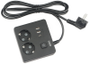 Сетевой фильтр Power Cube сетевой фильтр c USB, форма квадрат, 1,9 метра, USB-порты:Type-A: 2 шт,Type-C: 1 шт.зарядка 3.5А/20вт, 2 розетки с заземлени