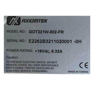 Промышленный панельный компьютер GOT321W-502-FR(PH)<br><br><b>Причина уценки: </b>Компьютер полностью рабочий, но был на выставках. Дефектов как таков