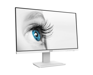 MSI PRO MP243XW 24.5" 16:9 FHD(1920x1080) IPS Flat,1ms(MPRT),1000:1,100M:1,300nit,178/178,HDMI 1.4, DP 1.2, Speaker,Tilt,VESA,100Hz,White,1y war-ty
