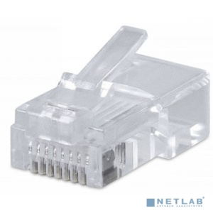 WRline Коннектор RJ-45 под витую пару, категория 5e, неэкранированный, универсальный (100 шт в упак)