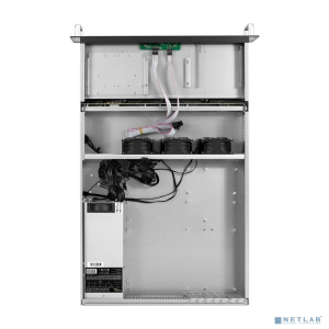 Exegate EX295866RUS Серверный корпус ExeGate Pro 2U660-HS08 <RM 19", высота 2U, глубина 660, БП 2U-1000ADS, 8xHotSwap, USB>