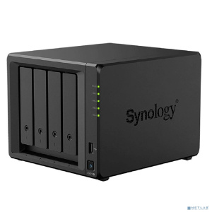 Synology DS925+ Сетевое хранилище NAS AMD Ryzen V1500B 2.2 GHz 4 GB DDR4 ECC SODIMM /3.5" SATA HDD / SSD SATA 2,5 дюйма / M.2 2280 NVMe SSD / Hot Swap