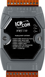 1-портовый преобразователь Modbus RTU/ASCII в HART