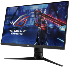 ASUS 27" ROG Strix XG27AQ IPS 2560x1440 1ms 400cd HDR400 170Hz HDMI DP USB-Hub MM HAS Swivel Pivot Dark Grey