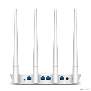 TENDA F6 Wi-Fi маршрутизатор стандарта N300 4 внешние антенны 5dBi, 1-port 10/100Mbps WAN, 3-ports 10/100Mbps LAN