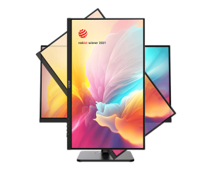 MSI Modern MD2412P 23.8" 16:9 FHD(1920x1080) IPS Flat,1ms(MPRT),1000:1,100M:1,300nit,178/178,HDMI 1.4,USB-C,Speaker,Tilt,Swivel,Height,Pivot,VESA,100H