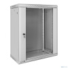 Exegate EX300255RUS Шкаф телекоммуникационный 19" настенный 15U ExeGate EC-WM-15U.450.G.GREY (19”, 15U, 600x450x769mm (ШхГхВ), передняя дверь закаленн