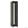 Шкаф серверный Hyperline (TTBR-4261-DD-RAL9004) напольный 42U 600x1000мм пер.дв.перфор. задн.дв.перфор. 2 бок.пан. направл.под закл.гайки 800кг черный