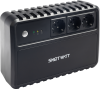 Источник бесперебойного питания SmartWatt ИБП линейно-интерактивный, мощность 600/360 ВА/Вт, напольный, LED индикация, Shuko CEE7/4 - 3 шт.