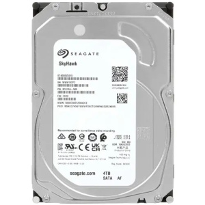 4TB Seagate Skyhawk (ST4000VX015) {Serial ATA III, 5400 rpm, 256mb, для видеонаблюдения}