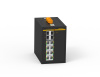 Управляемый коммутатор 3 уровня c 4 слотами 100/1000Base-X SFP , 8 портами 10/100/1000Base-T(X) (разъем RJ45), два входа питания 24/48 В пост.