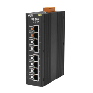 Коммутатор IoT 8 x PoE 10/100 BaseTX, питание 24 ~ 57 В пост., металлический корпус