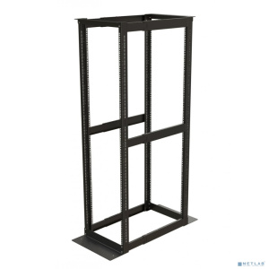 Стойка двухрамная Hyperline ORK2A-3268-RAL9005 32U 550ммX850мм 1000кг черный