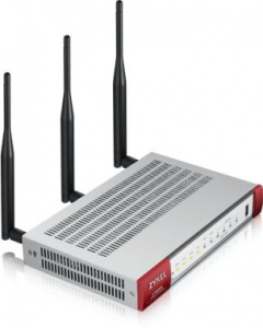 Межсетевой экран Zyxel ZyWALL ATP100W (ATP100W-RU0102F) AC1750 10/100/1000BASE-TX/SFP серебристый (упак.:1шт)