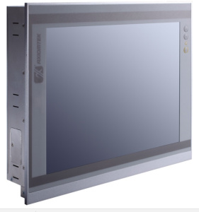 Промышленный панельный компьютер GOT3156T-834-DC, дисплей 15" XGA, резистивный сенсорный экран, процессор Intel Atom E3827 (1.75 ГГц), 1 x 204-pin DDR