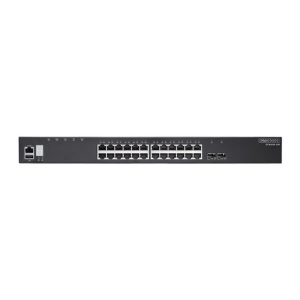 Коммутатор Edge-corE ECS4620-28P Edge-corE 24 x GE + 2 x 10G SFP+ ports + 1 x expansion slot (for dual 10G SFP+ ports) L3 Stackable Switch, w/ 1 x RJ4
