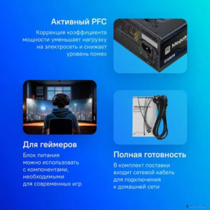 Блок питания Zalman MegaMax 600W (ZM600-TXIIV2)