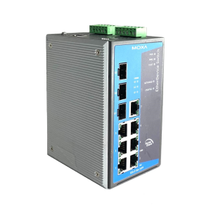 Управляемый коммутатор 7 x 10/100BaseTX, 3 x Gigabit SFP (оптика), с расширенным диапазоном температур<br><br><b>Причина уценки: </b>Коммутатор полнос