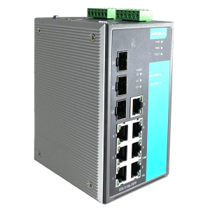 Управляемый коммутатор 7 x 10/100BaseTX, 3 x Gigabit SFP (оптика), с расширенным диапазоном температур<br><br><b>Причина уценки: </b>Коммутатор полнос