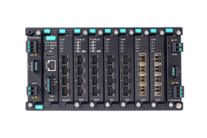 Модульный управляемый коммутатор 2 уровня с 4 портами Gigabit Ethernet, 6 слотами для установки 4-портовых модулей GE/FE (до 24 портов) и 2 слотами дл