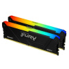 Оперативная память KINGSTON Память оперативная/ 64GB 2666MT/c DDR4 CL16 DIMM (Kit of 2) FURY Beast RGB
