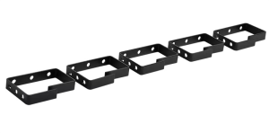 Органайзер ЦМО Органайзер кабельный одинарный 90х65 мм, 5 штук, цвет черный