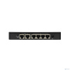 ORIGO OS1206P/60W/A1A Неуправляемый PoE-коммутатор 4x100Base-TX PoE+, 2x100Base-TX, PoE-бюджет 60 Вт, корпус металл