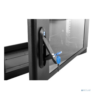 ЦМО Шкаф телекоммуникационный настенный 9U (600 x 650) дверь стекло, цвет черный (ШРН-9.650-9005)