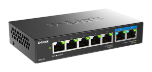 коммутатор D-Link Коммутатор, 5x1000Base-T, 2x2.5GBase-T, корпус металл