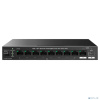 IP-COM G1110PF-8-120W Коммутатор неуправляемый PoE, 10 портов, 9x1 Гбит/с, SFP 1х1 Гбит/с, PoE 8х30 Вт (до 102 Вт), настольный