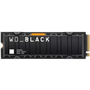 SSD WD Black SN850X, 1.0TB, M.2(22x80mm),[WDS100T2XHE] NVMe, PCIe 4.0 x4, 3D TLC, R/W 7300/6300MB/s, IOPs 800 000/1 100 000, TBW 600, DWPD 0.3, with H