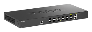 коммутатор D-Link PROJ Настраиваемый L2+ коммутатор, 10x10GBase-X SFP+, 2xCombo 10GBase-T/SFP+, CLI, консольный порт RJ-45