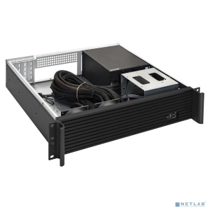 Exegate EX293319RUS Серверный корпус ExeGate Pro 2U350-03 <RM 19", высота 2U, глубина 350, БП 1200ADS, USB>