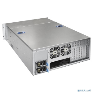 Exegate EX292425RUS Серверная платформа ExeGate Pro 4U660-HS24 <RM 19", высота 4U, глубина 660, Redundant БП 2x800W, 24xHotSwap, USB>