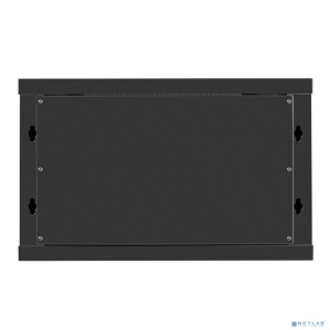 Exegate EX298617RUS Шкаф телекоммуникационный 19" настенный 6U ExeGate EC-WM-6U.450.M.BLACK (19”, 6U, 600x450x370mm (ШхГхВ), передняя дверь металл, съ