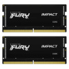 Память оперативная/ Kingston 64GB 4800MT/s DDR5 CL38 SODIMM (Kit of 2) FURY Impact PnP Память оперативная/ Kingston 64GB 4800MT/s DDR5 CL38 SODIMM (Kit of 2) FURY Impact PnP