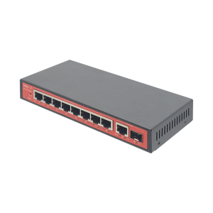 Коммутатор Wi-Tek WI-PCES308GF настраиваемый PoE 60Вт, порты 8 PoE GE + 1 GE + 1 SFP, Easy Smart Коммутатор Wi-Tek WI-PCES308GF настраиваемый PoE 60Вт, порты 8 PoE GE + 1 GE + 1 SFP, Easy Smart