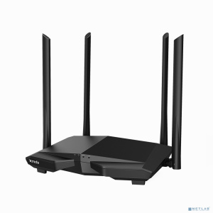 TENDA AC6 Wi-Fi маршрутизатор двухдиапазонный стандарта AC1200, 4 внешние антенны 6dBi, 1-port 10/100Mbps WAN, 3-ports 10/100Mbps LAN