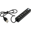 5bites HB27-208BK Концентратор 7*USB2.0 / USB 60CM / BLACK